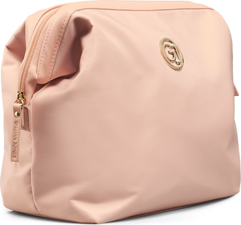 Gillian Jones - Bøjle Toilettaske - Rosa - Nylon