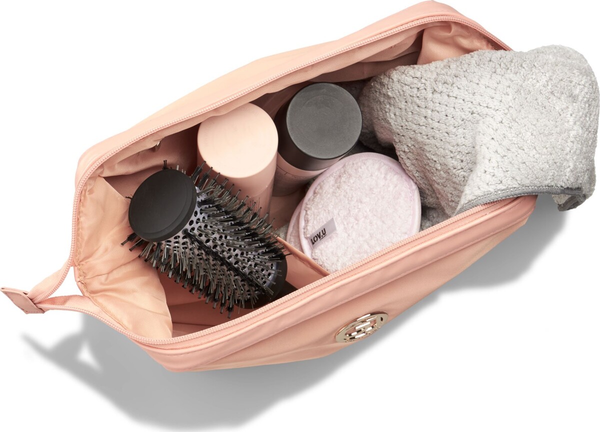 Gillian Jones - Bøjle Toilettaske - Rosa - Nylon