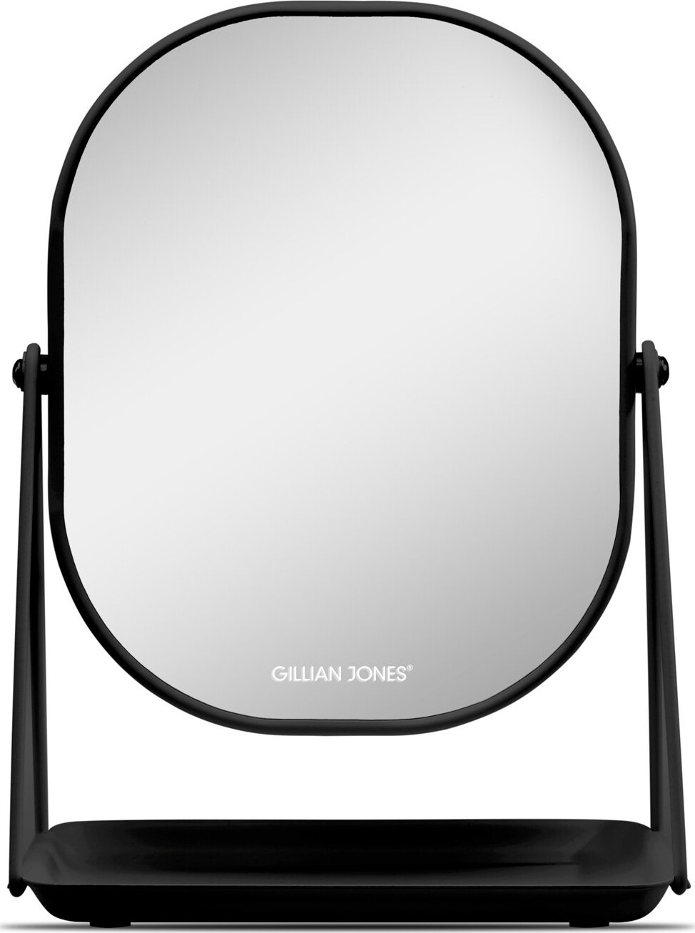 Gillian Jones - Makeupspejl Med Bakke - Sort