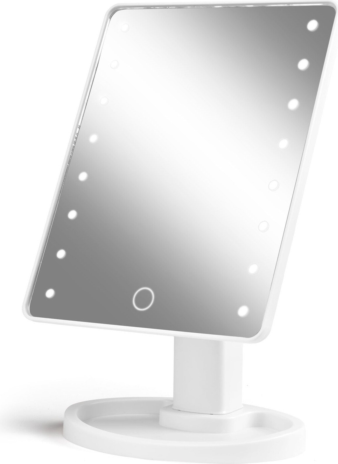 Gillian Jones - Hollywoodspejl Med Lys - Hvid