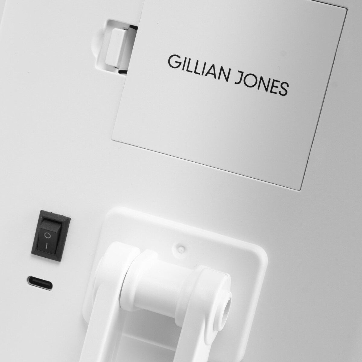 Gillian Jones - Hollywoodspejl Med Lys Og Touch - Hvid