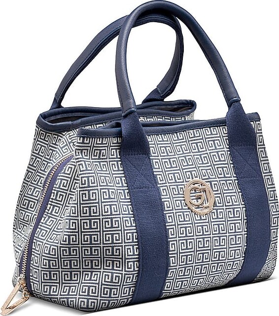 Gillian Jones - Mary Håndtaske - Santorini Print Mary