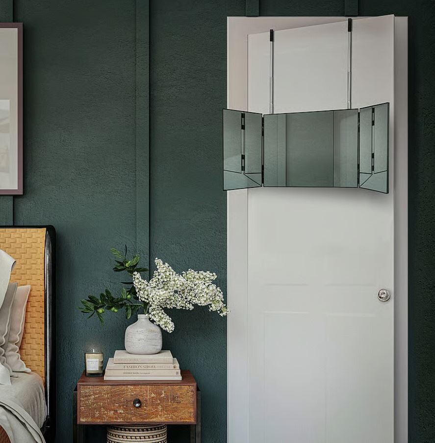 Gillian Jones - Spejl Med Ophæng - Foldbar - 92 Cm