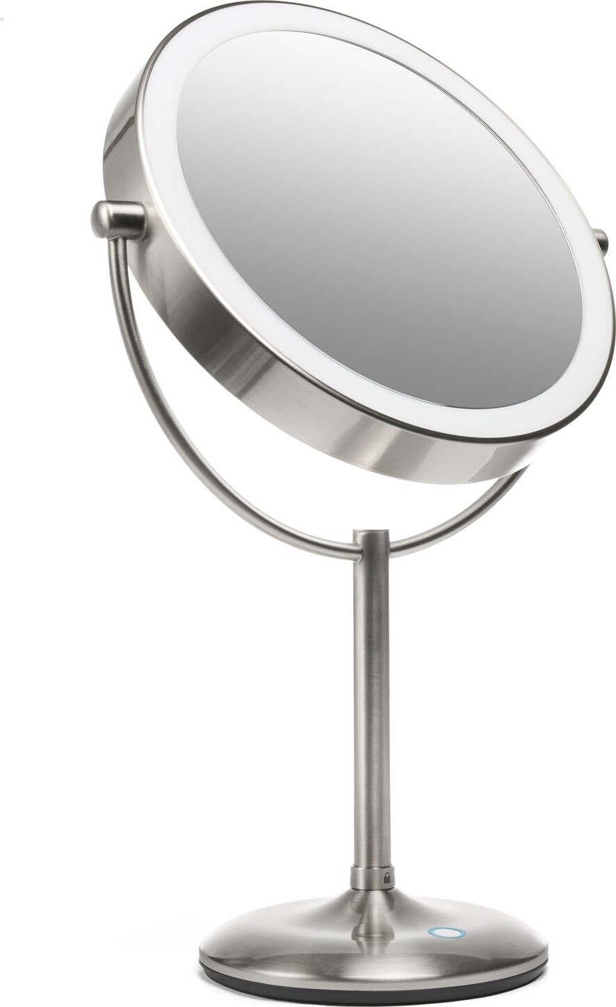 Gillian Jones - Makeup Spejl - 3-Trins Lys Og 15X Forstørrelse