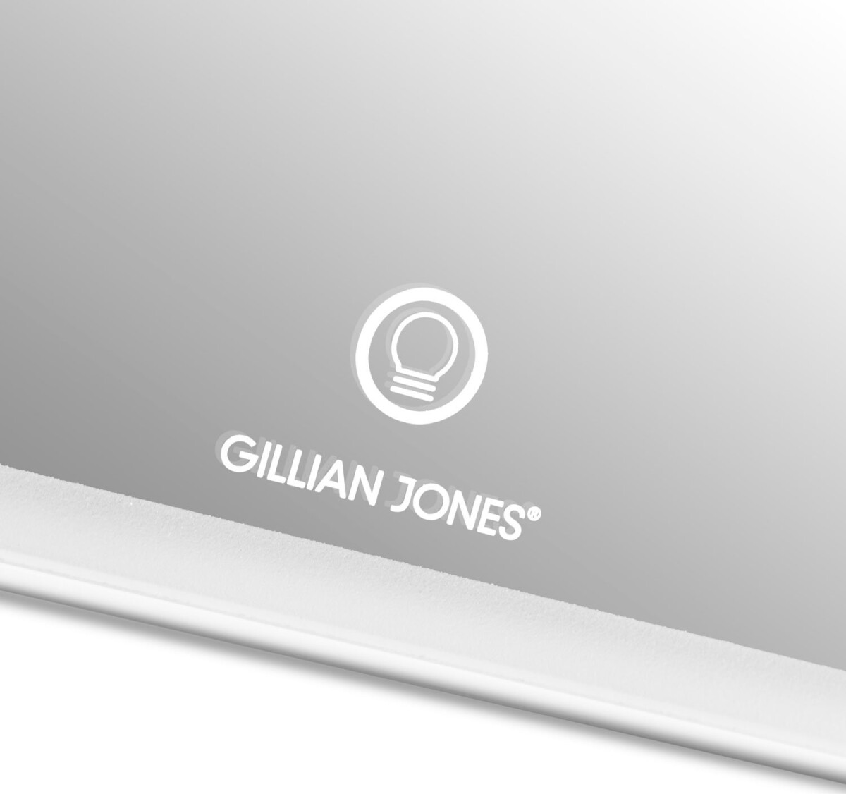 Gillian Jones - Makeup Spejl Med Lys Og Touch - Hvid Tablet Mirror With Led