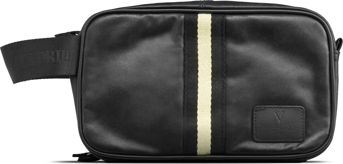 Vittorio - Toilettaske Med Indhold - For The Dad - Sort