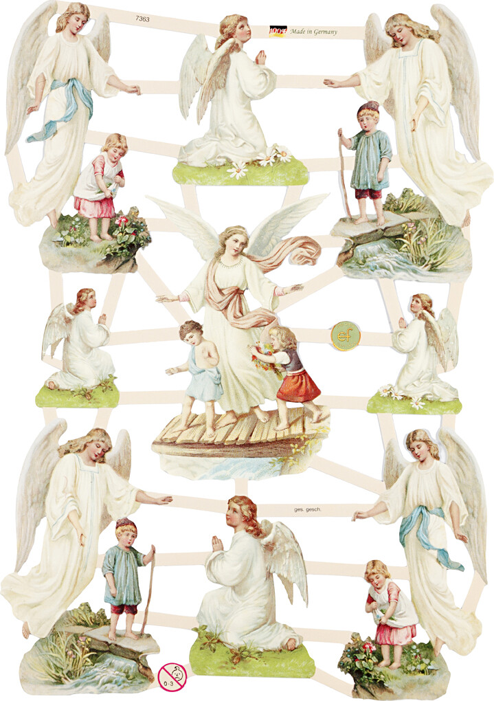 Glansbilleder - Jul - 30 Ark