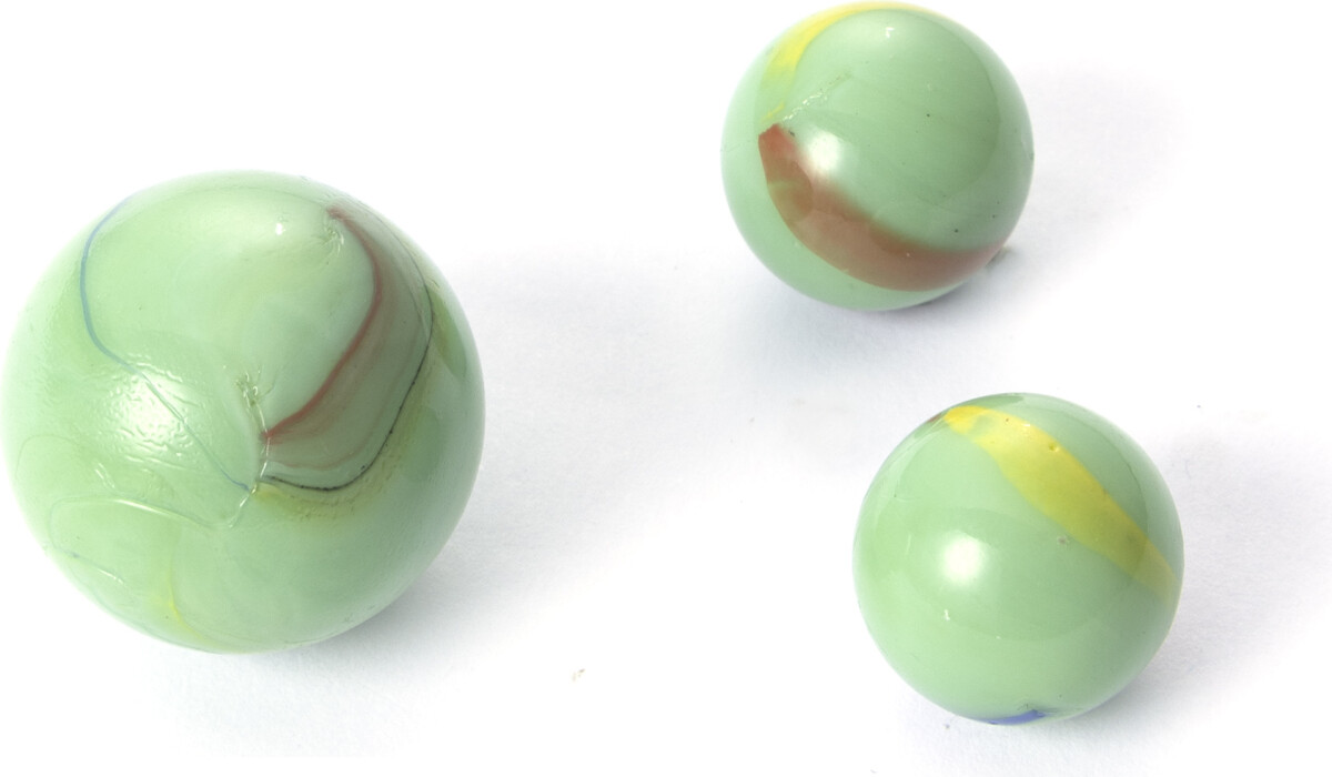 Glass Marbles 25 Stk - Assorteret