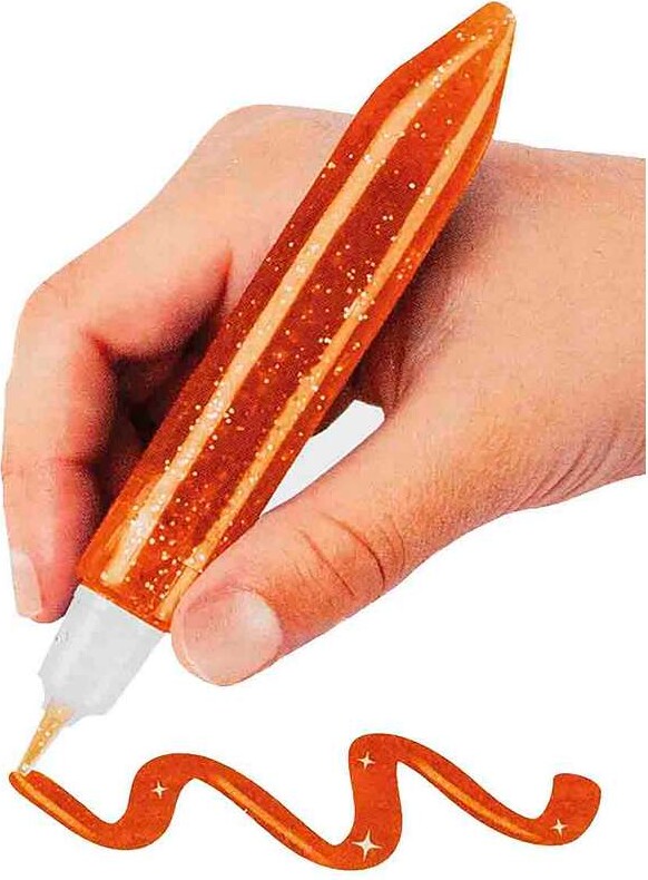Carioca - Glitter Glue - Glimmer Lim - Neon - 10 5 Ml - 6 Farver