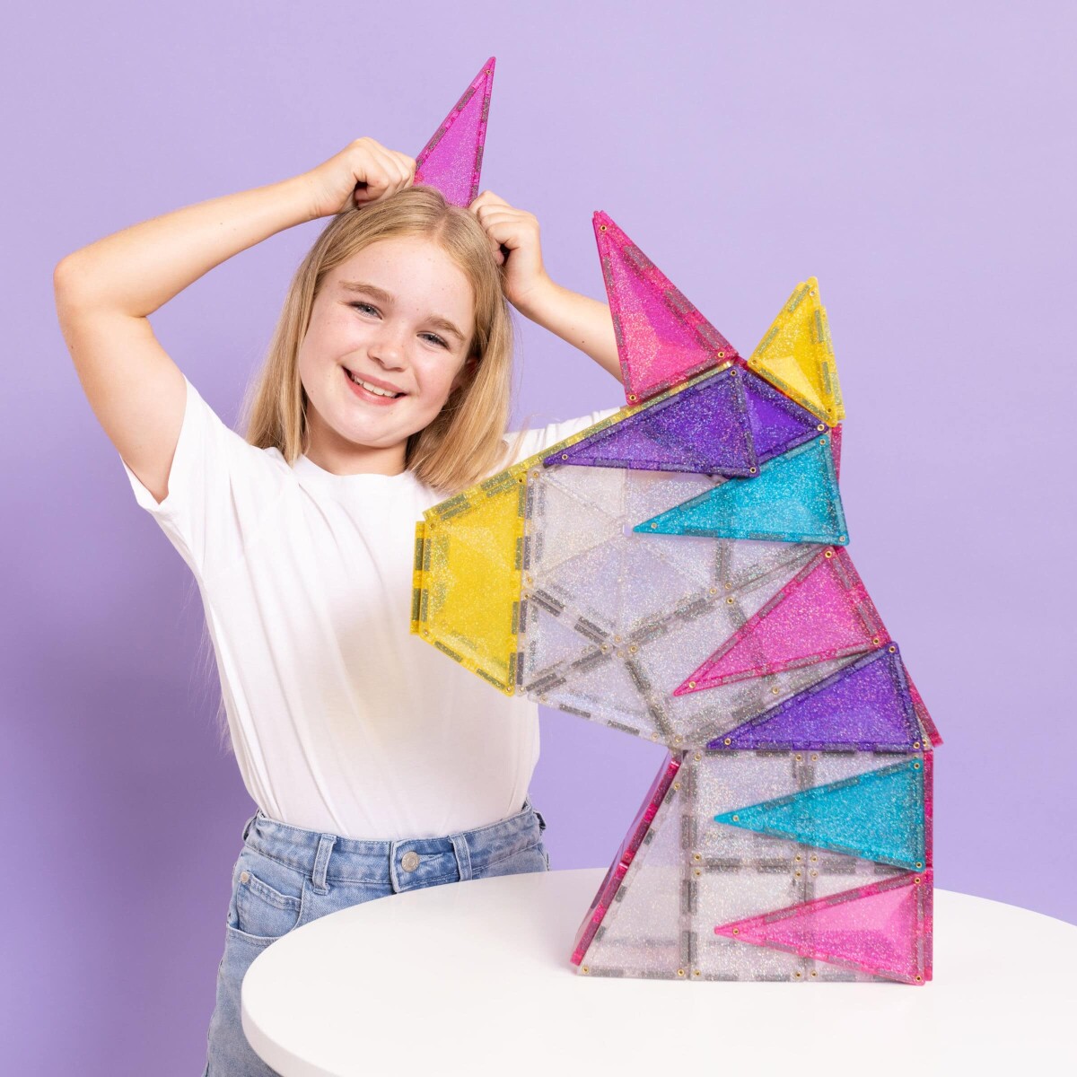 Glitter Unicorn Pack - Magnetsæt - 56 Dele