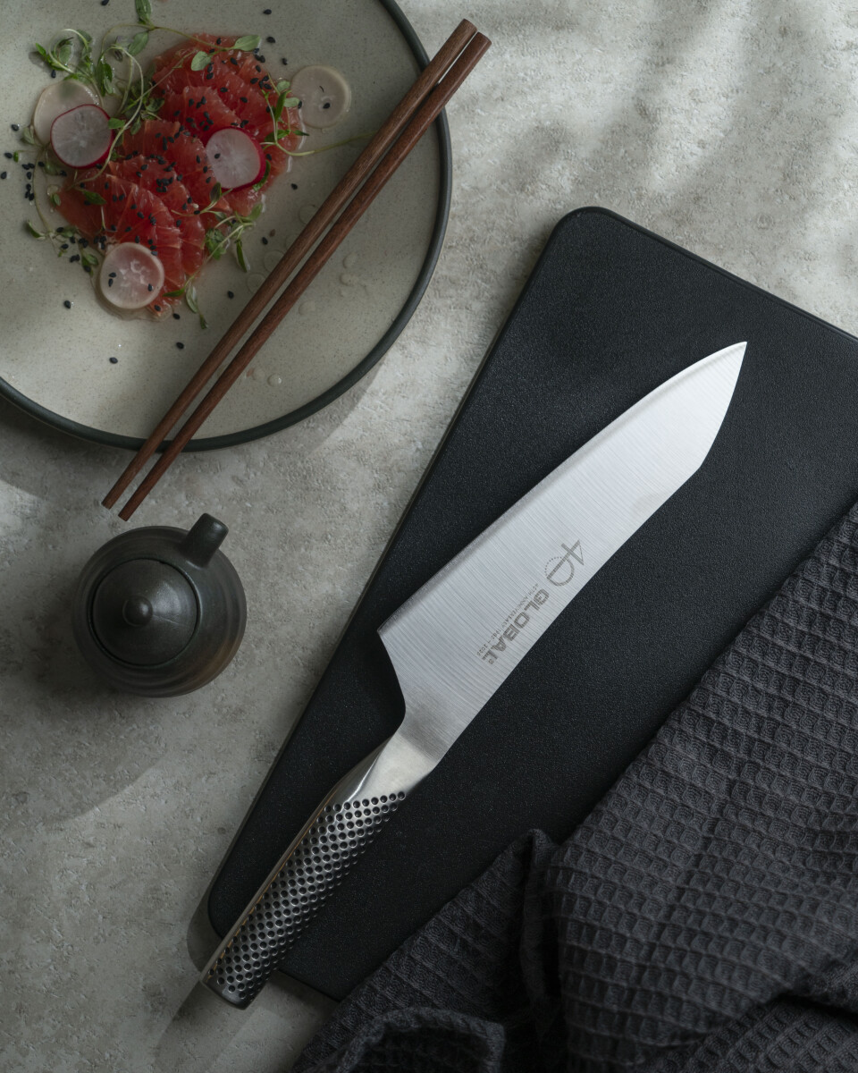 Global - Kokkekniv - 40 Års Jubilæumsudgave - 18 Cm