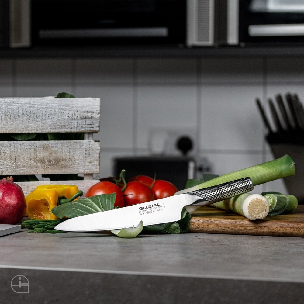 Global Forskærerkniv - Classic - G-3 - 21 Cm