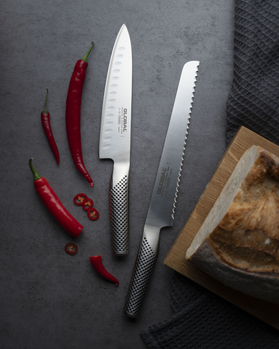 Global - Knivsæt - 2 Dele - G-9 Og G-78