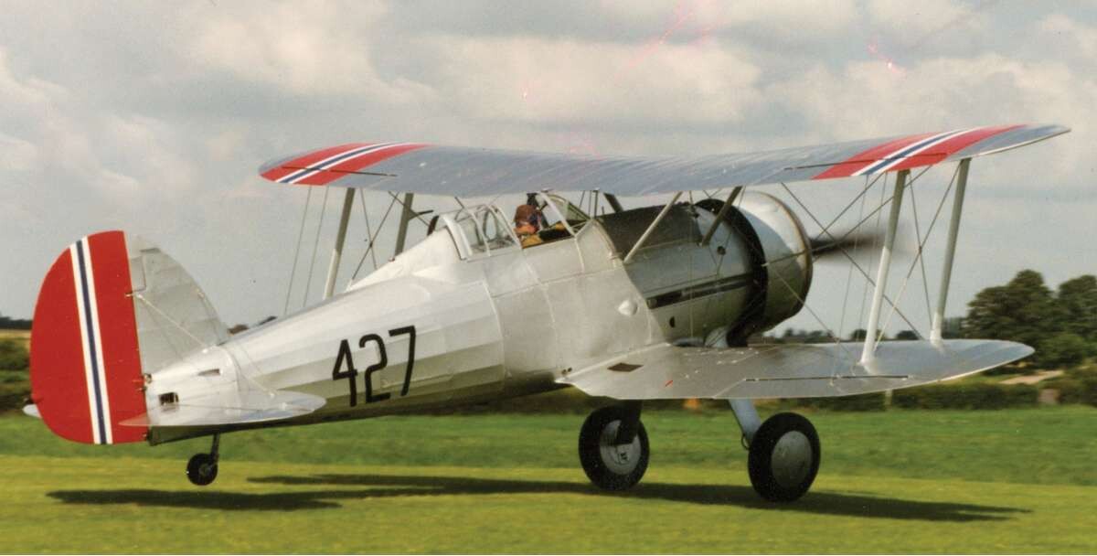 Airfix - Gloster Gladiator Mkimkii Fly Byggesæt - 1 72 - A02052B
