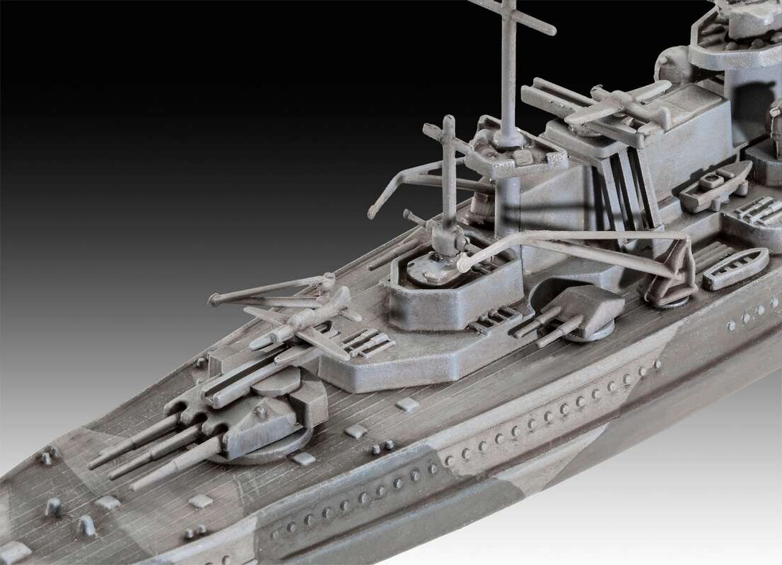 Revell - Gneisenau Model Slagskib - 1 1200 - Level 4 - 05181