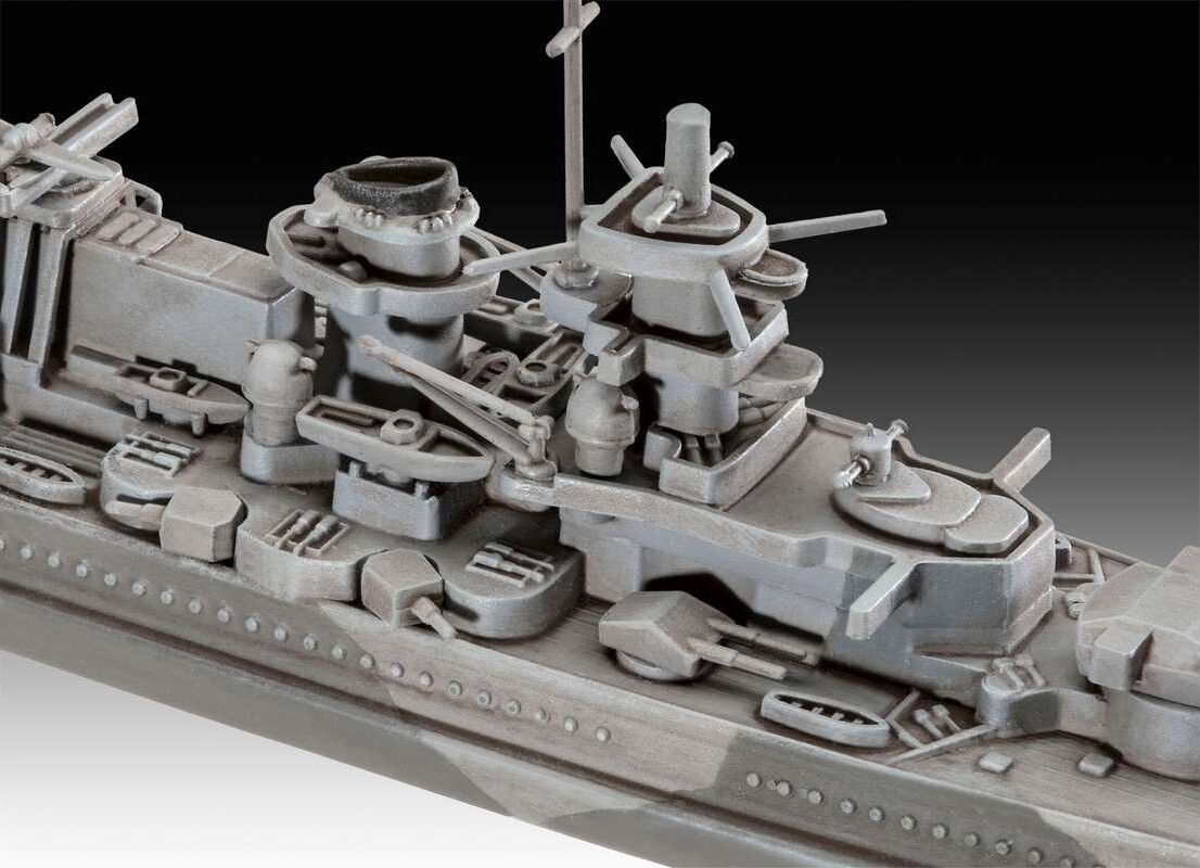 Revell - Gneisenau Model Slagskib - 1 1200 - Level 4 - 05181