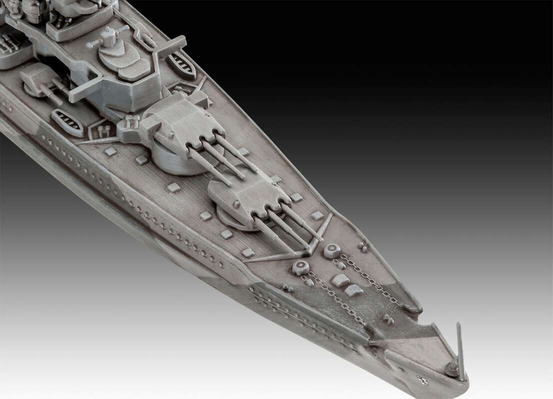 Revell - Gneisenau Model Slagskib - 1 1200 - Level 4 - 05181