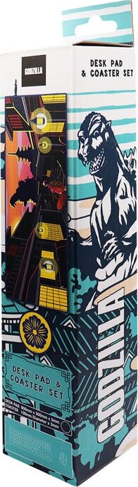 Godzilla - Desk Pad And Coaster Set
