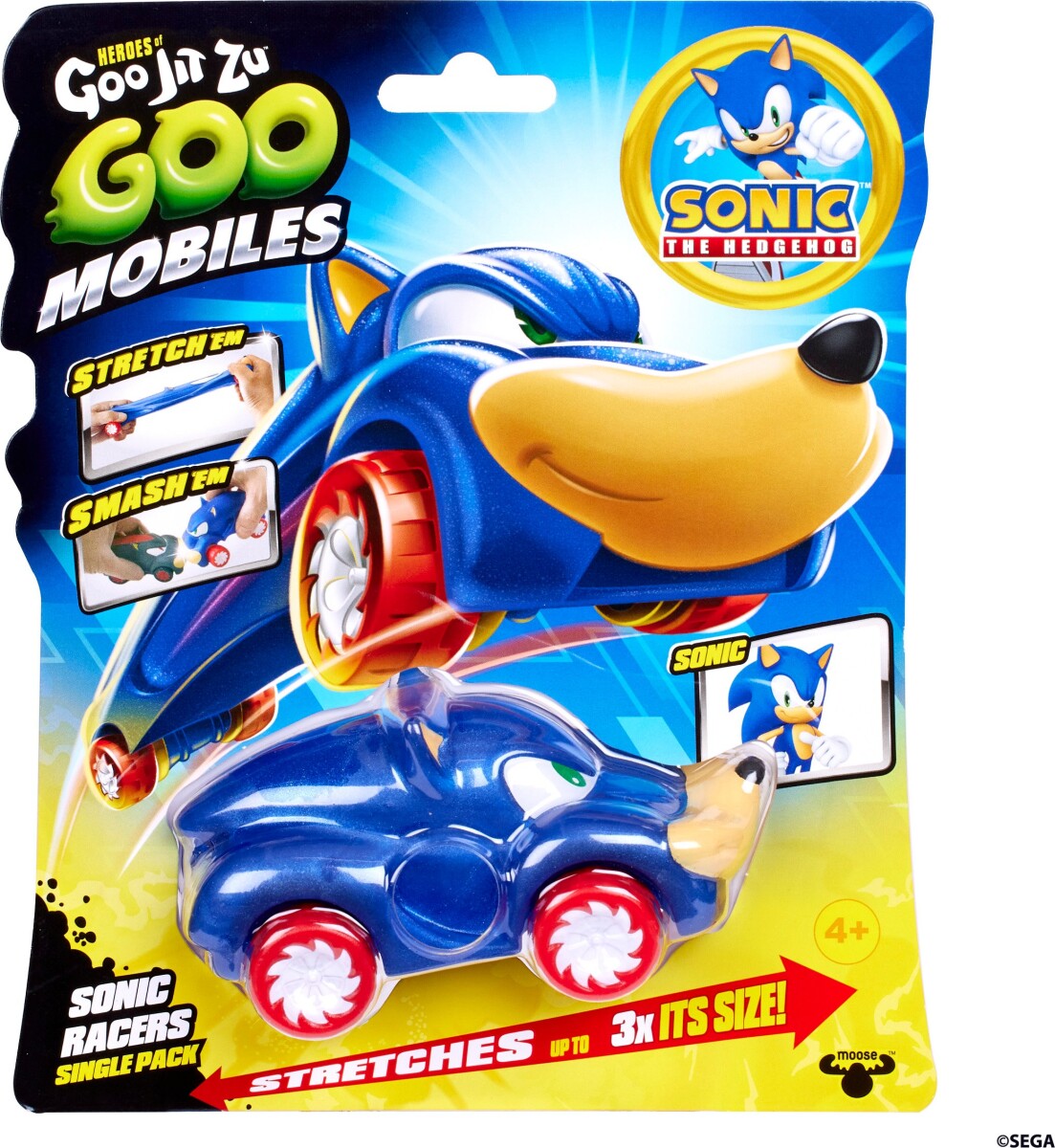 Goo Jit Zu - Goo Mobiles - Sonic Ass