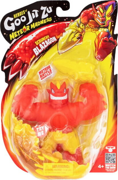 Heroes Of Goo Jit Zu - Meteor Madness - Scrunchy Blazagon Figur