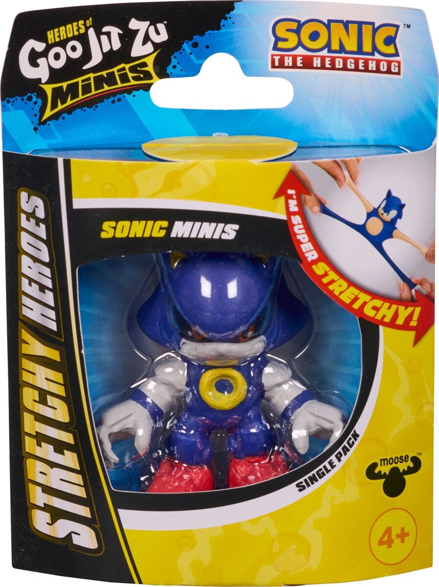 Heroes Of Goo Jit Zu Minis - Stretchy Heroes - Sonic S4 Figur