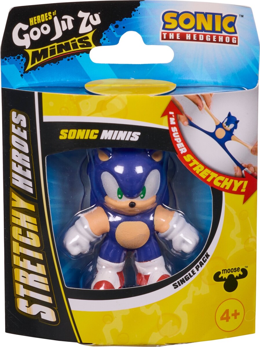 Heroes Of Goo Jit Zu Minis - Stretchy Heroes - Sonic S4 Figur