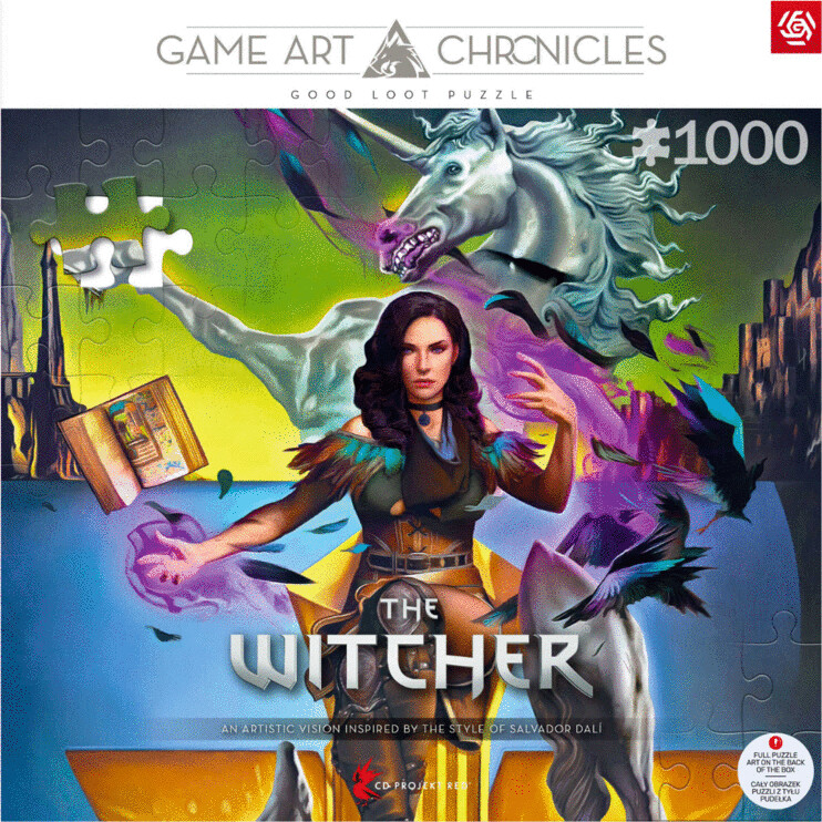 Game Art Chronicles Puzzle - The Witcher - 1000 Brk - Yennefer Salvador