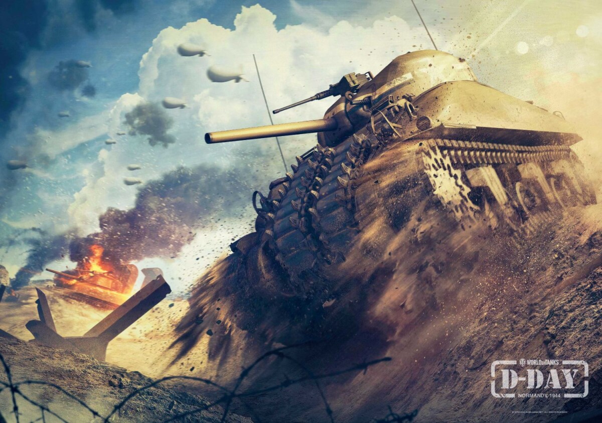 World Of Tanks D-Day Puslespil - 1000 Brikker - Good Loot