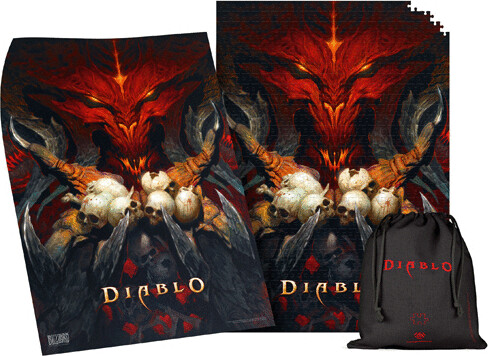 Good Loot Puzzle - Diablo Lord Of Terror - 1000 Brikker
