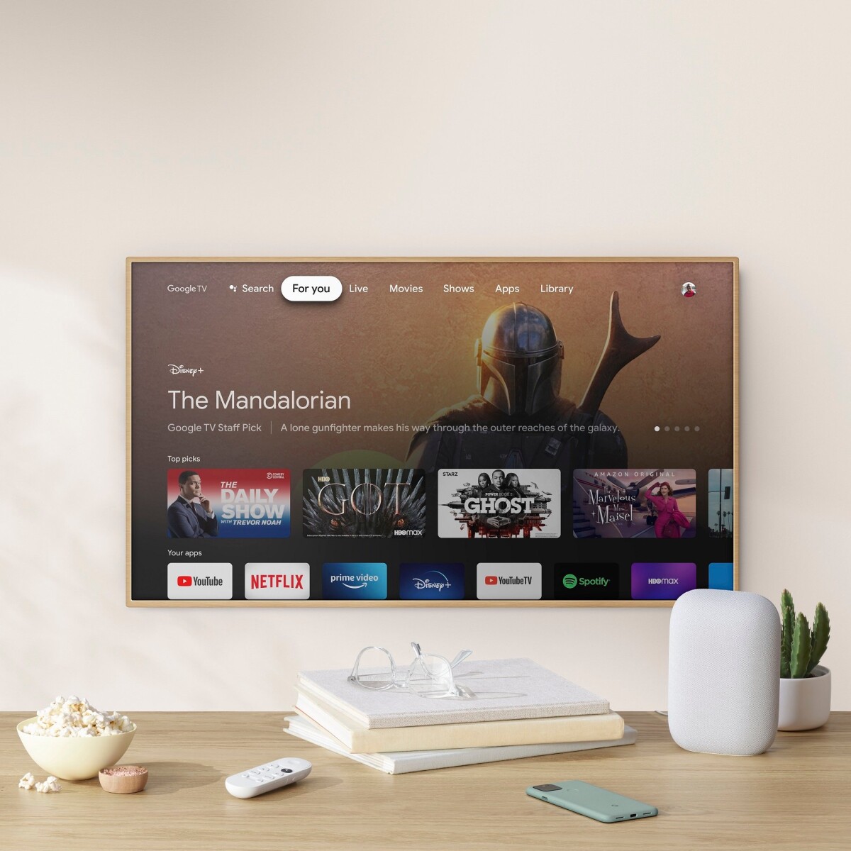 Google Nest Audio Chalk Kob Billigt Her Gucca Dk