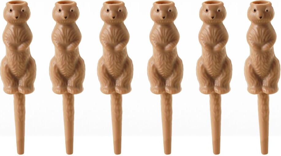 Kikkerland - Golf Tee - Gnaver - Plastik - 6 Stk