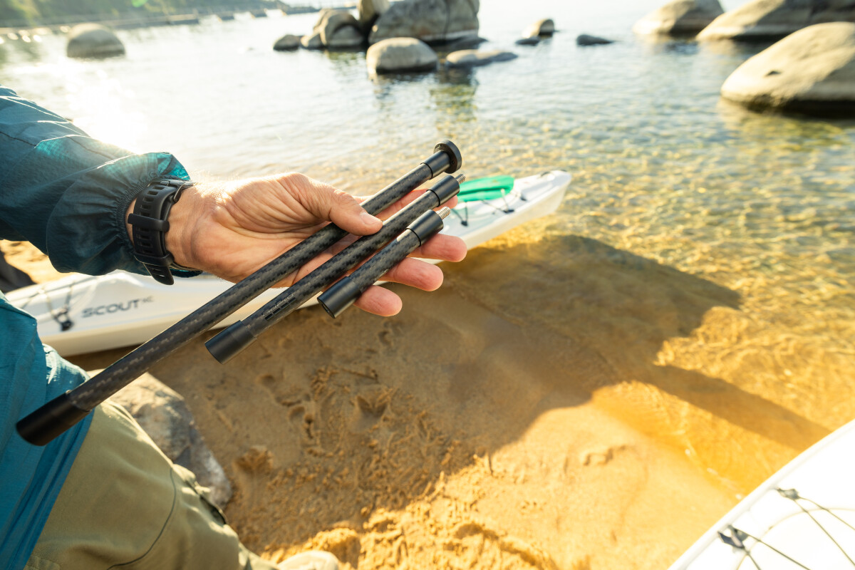 Gopro - Carbon Fiber Extension Set - Forlængerarme I Kulfiber Til 360 - Og
