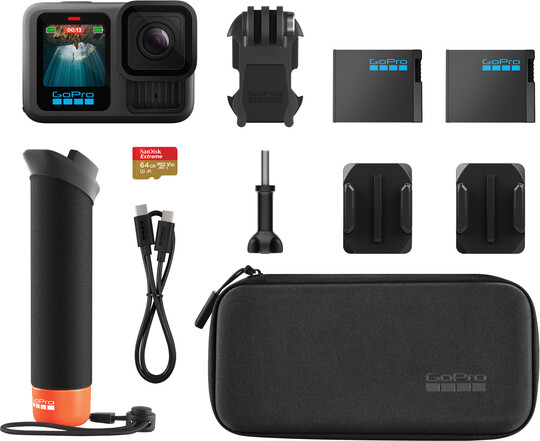Gopro - Hero13 Sort Tilbehørspakke