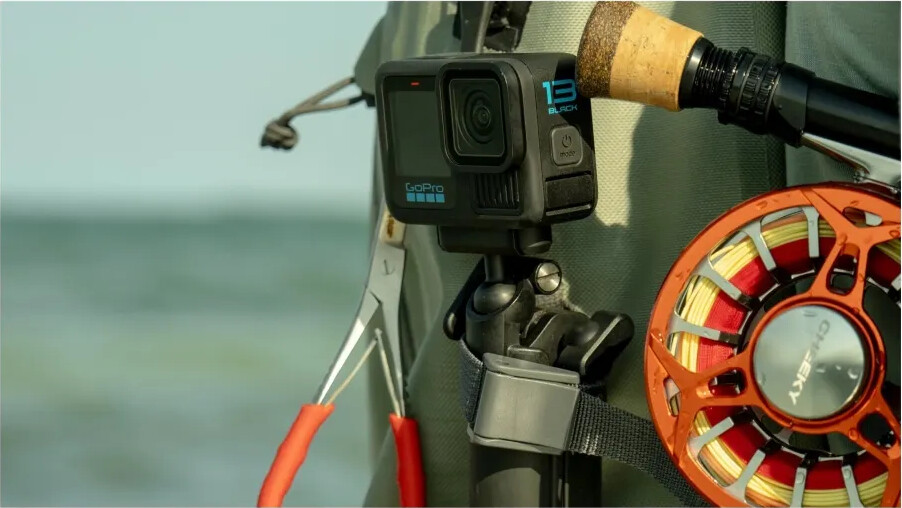 Gopro - Magnetisk Beslag Med Kugleled Lås