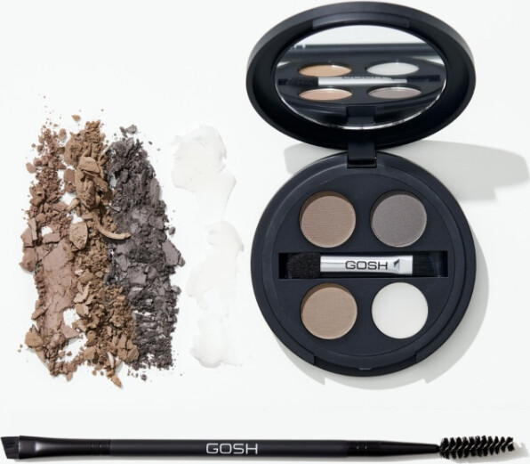 Gosh Copenhagen - Double-Ended Slanted Brow Brush 034