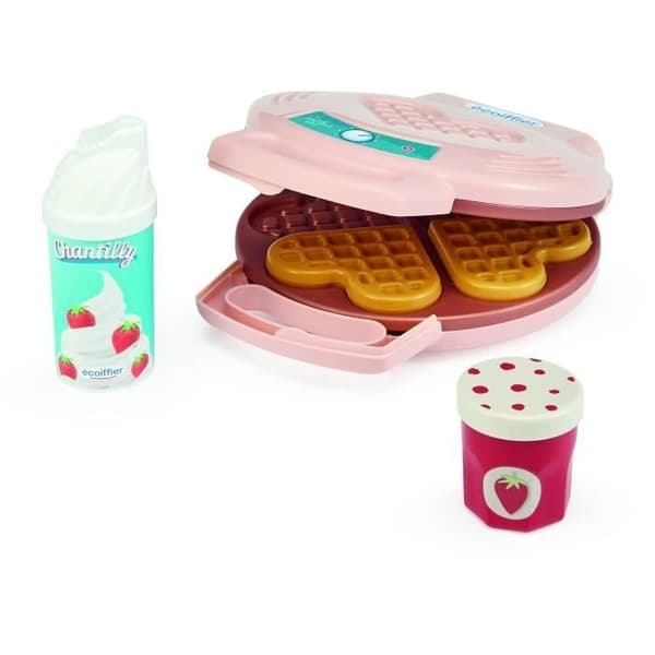Gourmet Legemad Inkl Service Vafler Maskiner - Ecoiffier Vert Azur