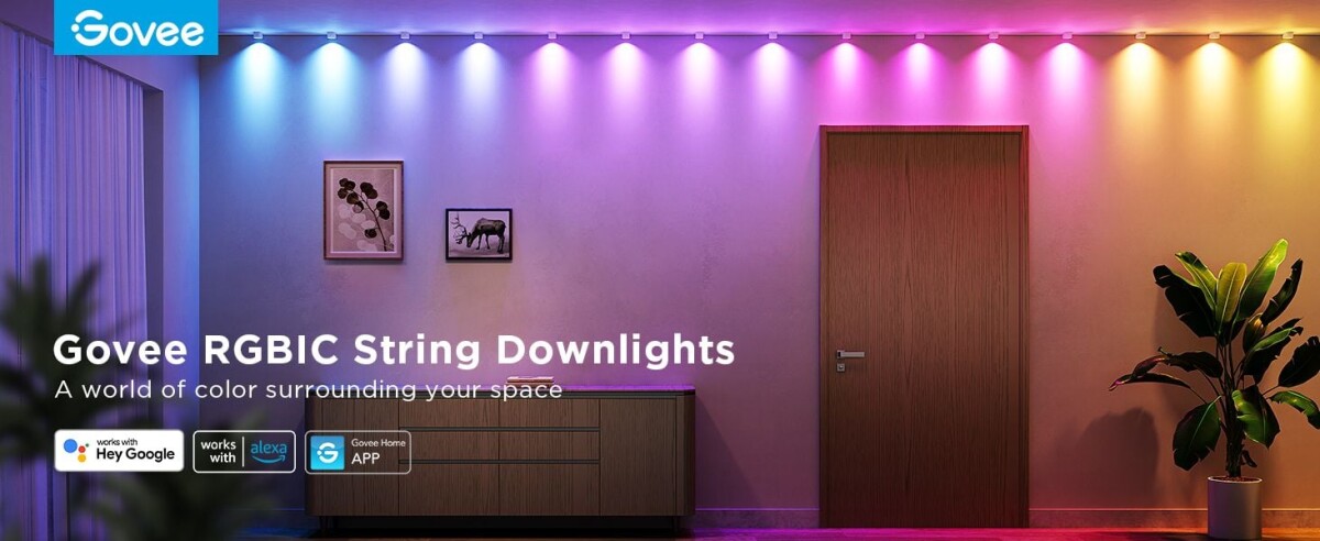 Govee - Rgbic String Downlights - Spotlamper - 5 M