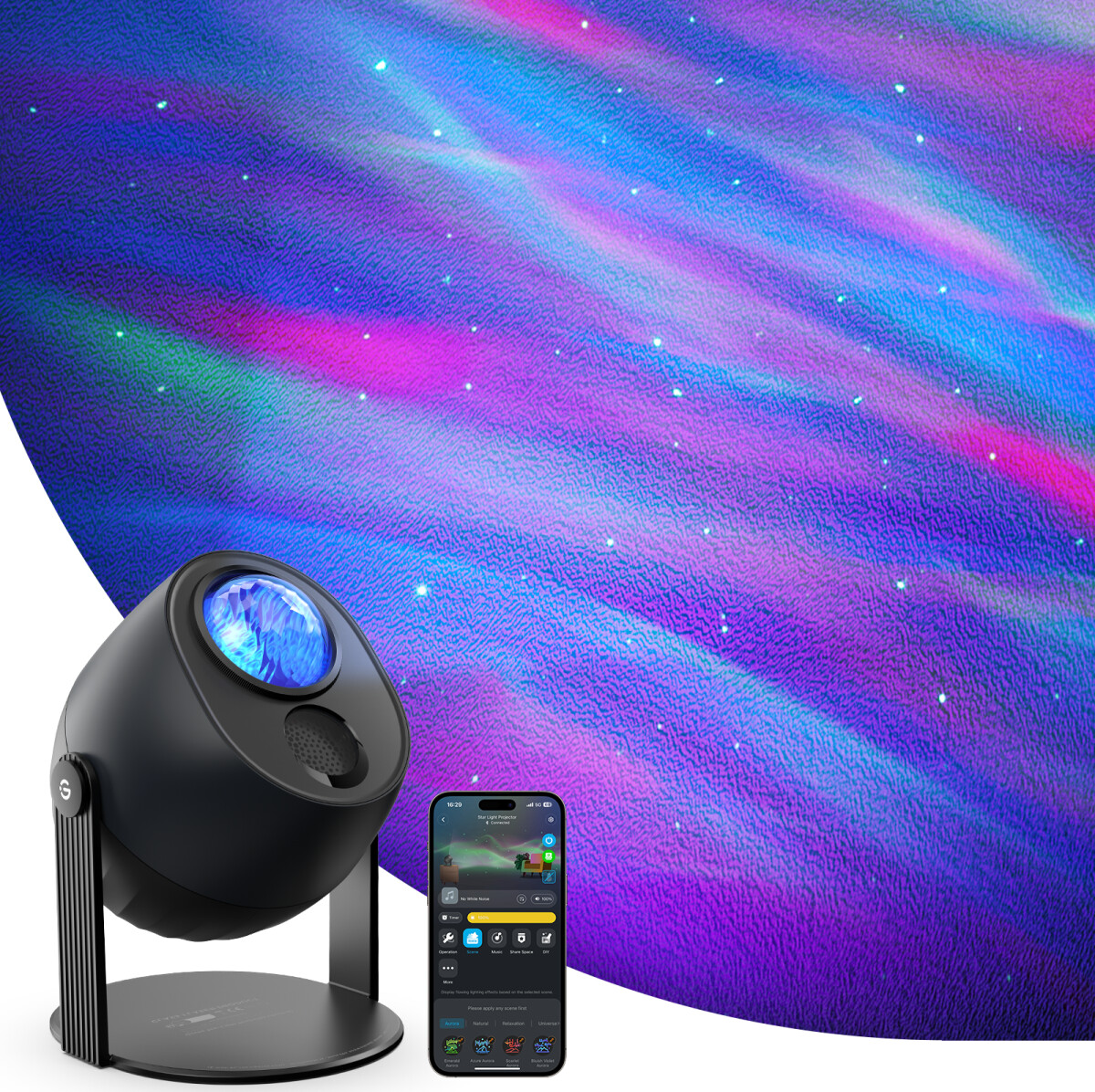 Govee - Stjernelys Projektor - Forvandl Dit Rum Med Fascinerende