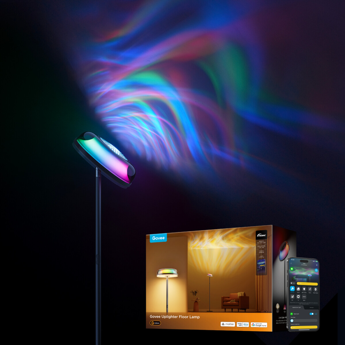 Govee Uplighter Gulvlampe