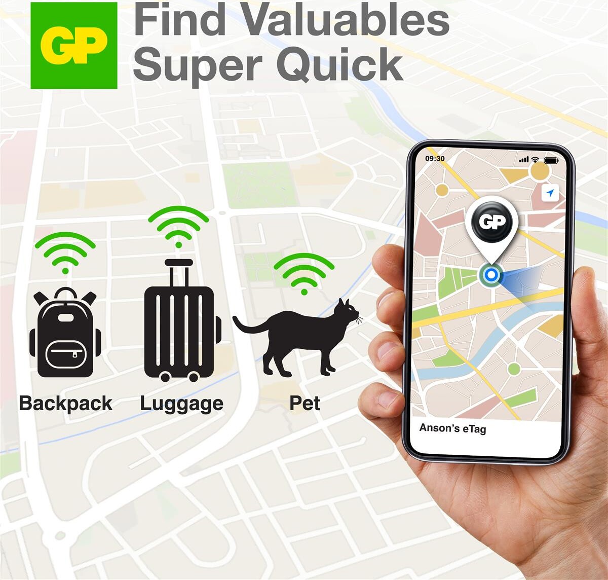 Gp - Etag Smart Tracker - Sort