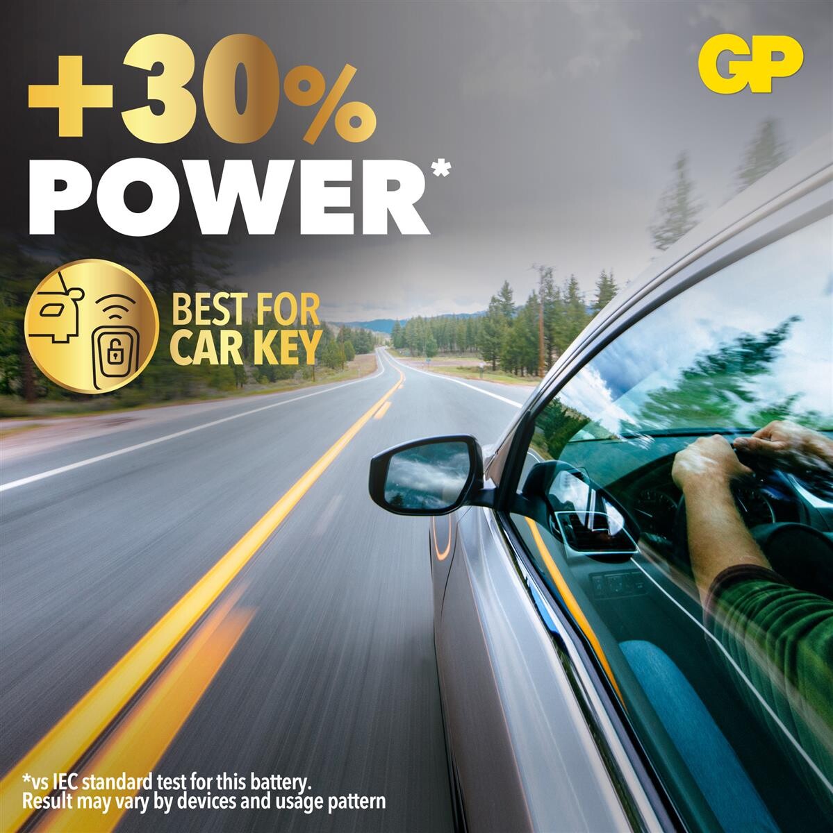Gp - Lithium Knapcelle Batterier Cr2450 3V - 2 Stk