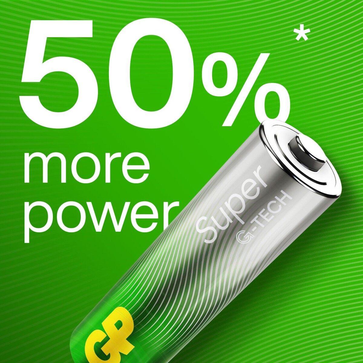 Gp - Super Alkaline Aa Batterier - 15A Lr6 1 5V - 12 Stk