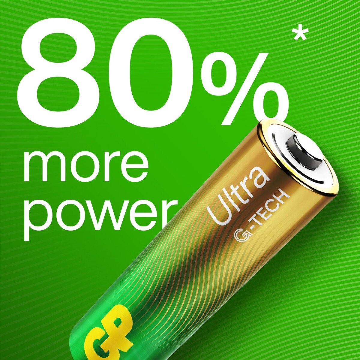 Gp - Ultra Alkaline Aa Batterier - 15Au Lr6 1 5V - 12 Stk