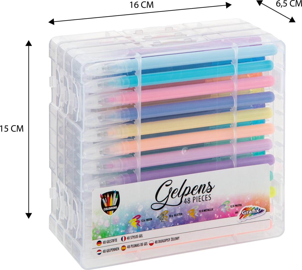Gelpenne - 48 Farver - Grafix