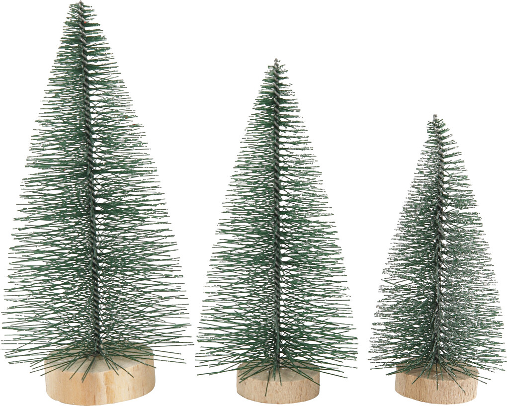 Grantræer - H 10 13 14 Cm - 3 Stk
