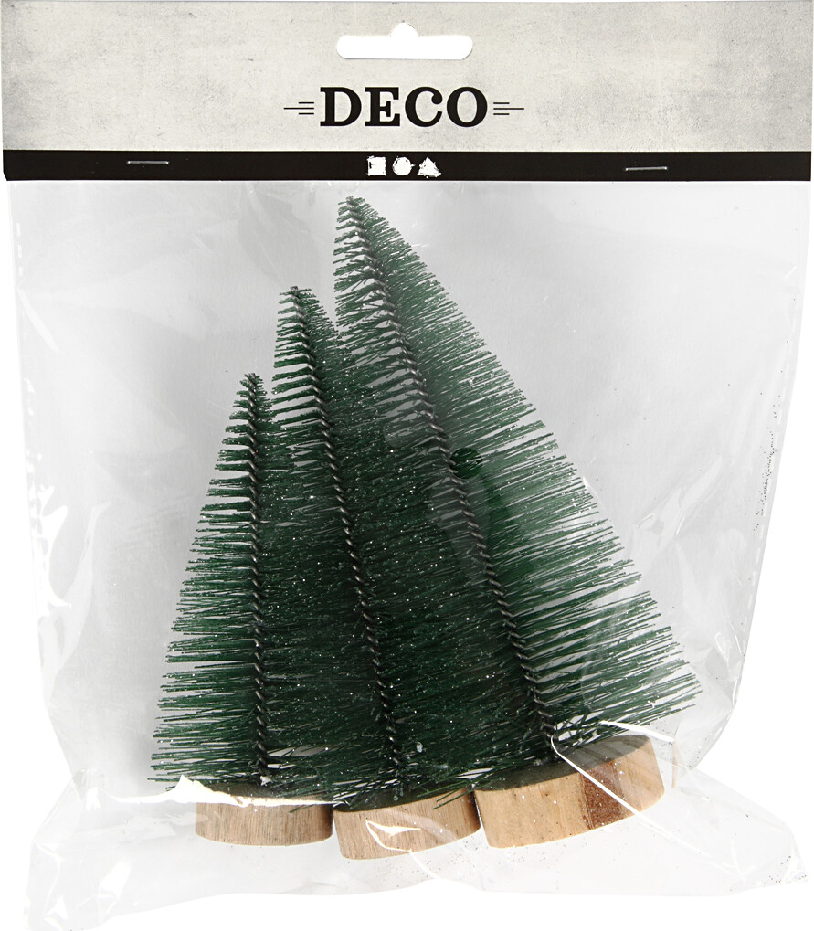 Grantræer - H 10 13 14 Cm - 3 Stk