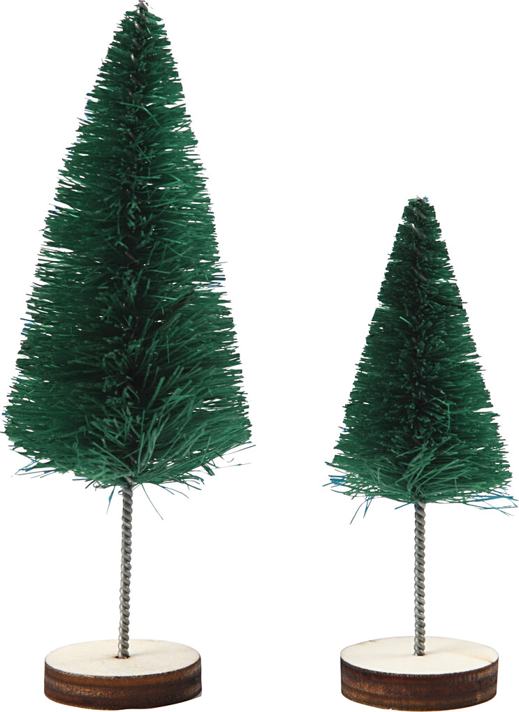 Grantræer - H 40 60 Mm - Grøn - 5 Stk