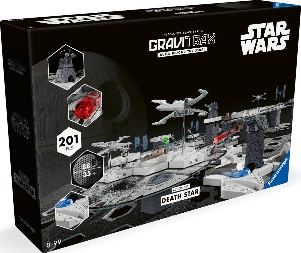 Gravitrax - Star Wars Death Star Kuglebane Action Sæt - 201 Dele
