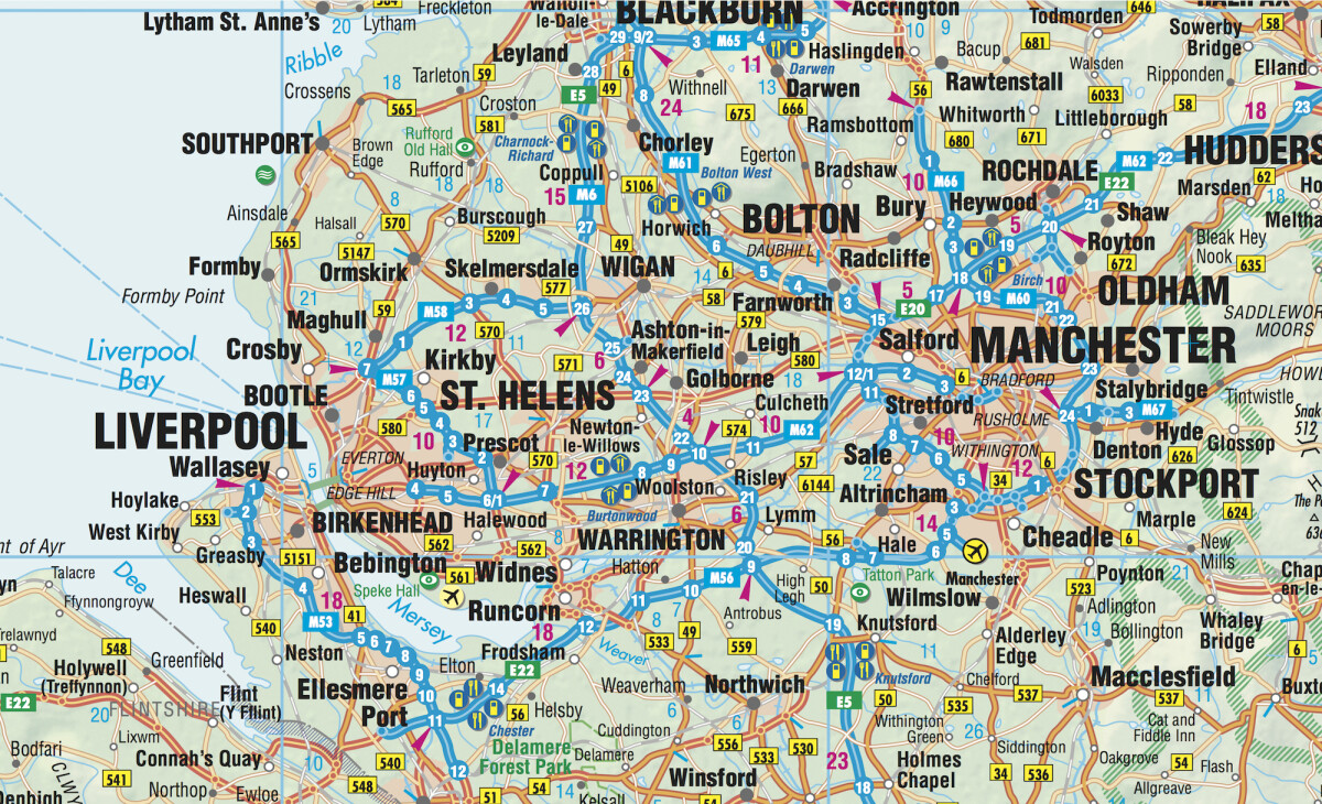 Great Britain - Borch Maps