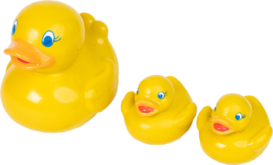 Green Rubber Toys - Badeænder - Sæt Med 3